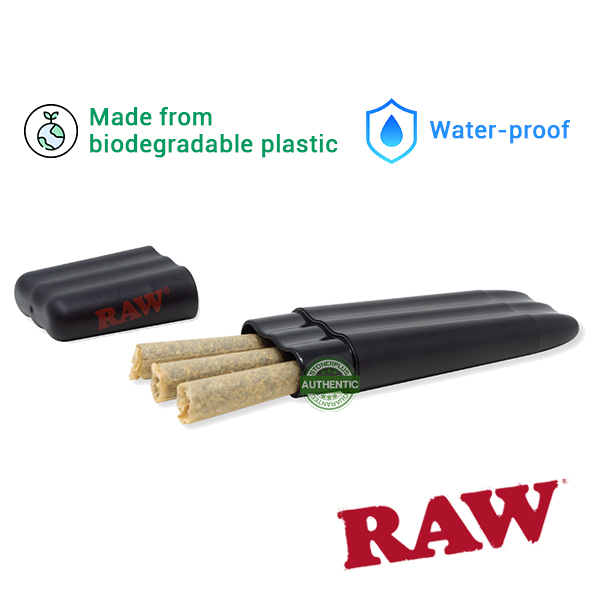 RAW Aluminium Kingsize Joint Holder Tube, Pre-rolled Smell Proof Stash  Storage